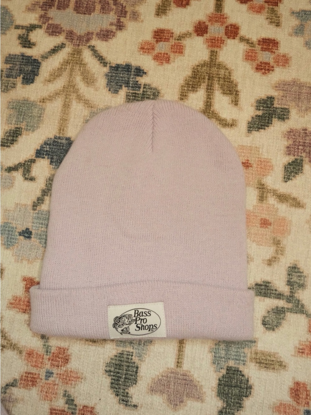 Bass Pro Shops Kids' Light Purple Knit Cuffed Beanie